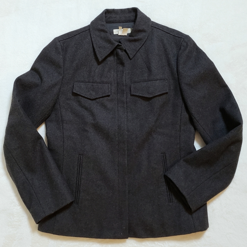 J.Crew Wool Zip Coat Jacket